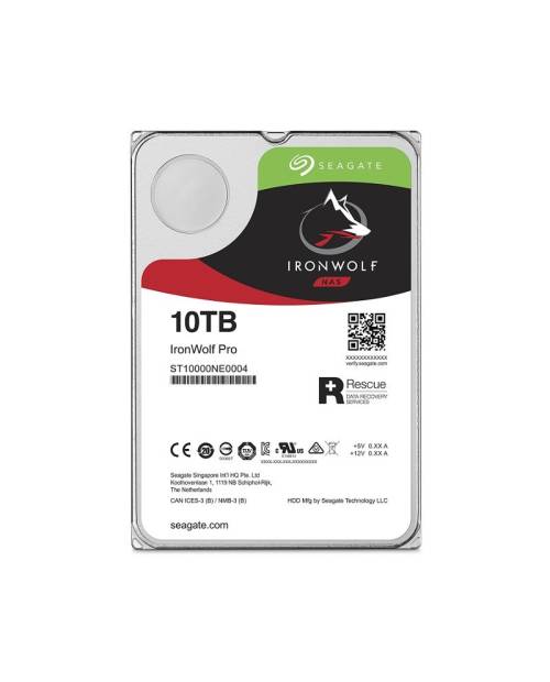 Seagate 3.5' 10 TB Ironwolf Pro ST10000NE0004 SATA 3.0 7200 RPM Hard Disk